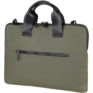 Tucano Gommo Slim Brief, 14'', green - Notebook bag BSGOM1314-VM