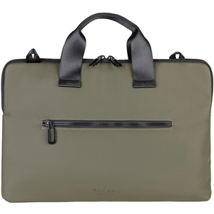 Tucano Gommo Slim Brief, 16'', green - Notebook bag