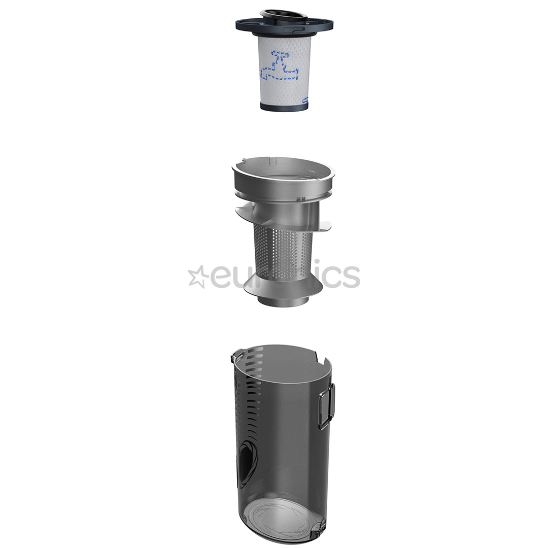 Tefal X-PERT 6.60 Allergy, pelēka - Bezvadu putekļu sūcējs