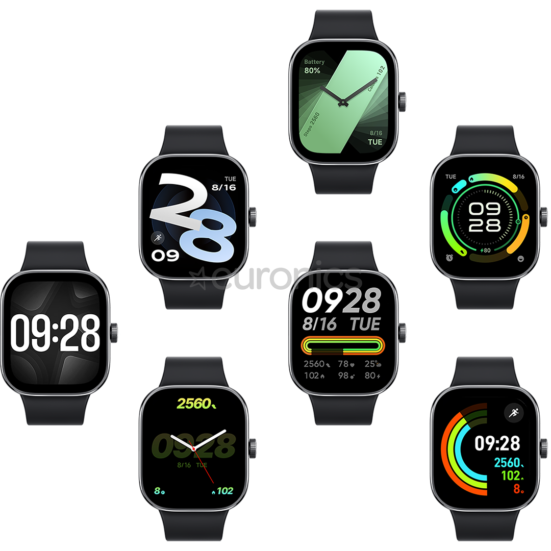 Xiaomi Redmi Watch 4, pelēka - Viedpulkstenis