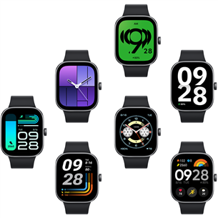 Xiaomi Redmi Watch 4, melna - Viedpulkstenis