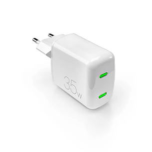 Puro MiniPro, USB-C, 35 W, balta - Lādētājs PUFCMTCUSBCC35WGWHI