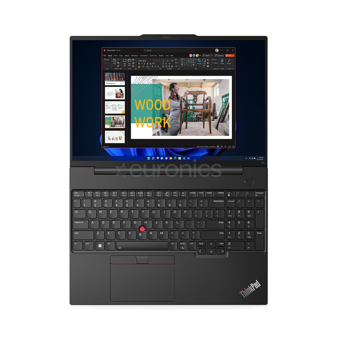 Lenovo ThinkPad E16 Gen 1, 16", WUXGA, Ryzen 5, 16 GB, 512 GB, SWE, melna - Portatīvais dators
