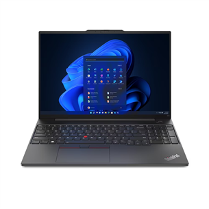 Lenovo ThinkPad E16 Gen 1, 16", WUXGA, Ryzen 5, 16 ГБ, 512 ГБ, ENG, черный - Ноутбук