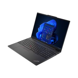 Lenovo ThinkPad E16 Gen 1, 16", WUXGA, Ryzen 5, 16 ГБ, 512 ГБ, ENG, черный - Ноутбук