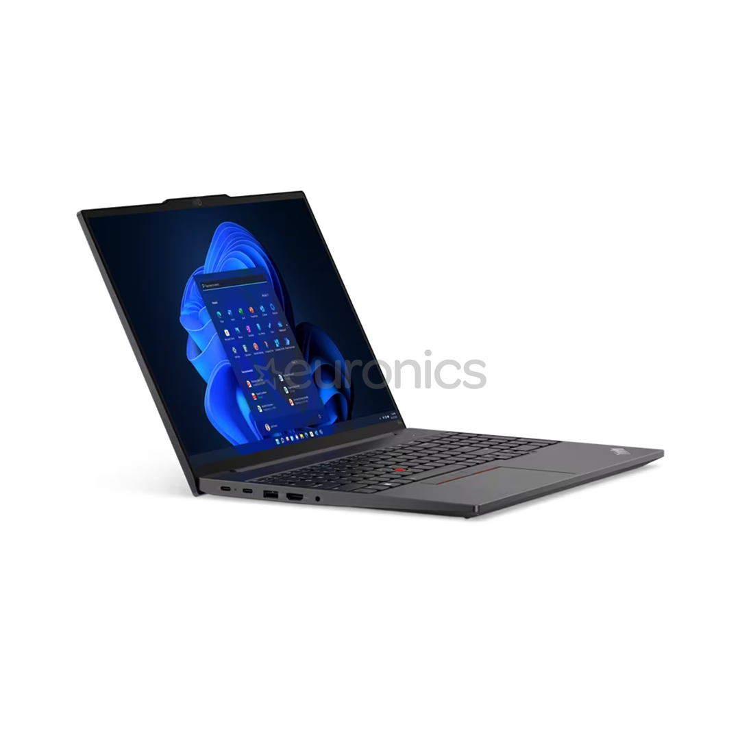 Lenovo ThinkPad E16 Gen 1, 16", WUXGA, Ryzen 5, 16 GB, 512 GB, ENG, melna - Portatīvais dators