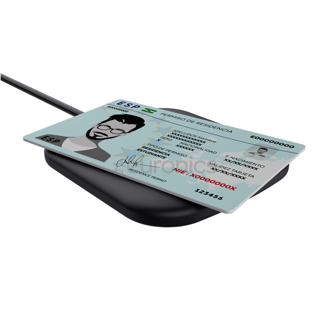 Trust Ceto, черный - Считыватель ID-карты