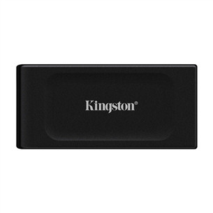Kingston XS1000, 2 TB, melna - Ārējais SSD cietais disks