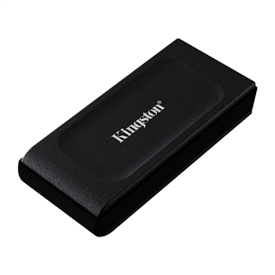 Kingston XS1000, 2 TB, melna - Ārējais SSD cietais disks