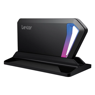 Lexar SL660 Blaze, 1 TB, USB-C, RGB, melna - Ārējais SSD cietais disks LSL660X001T-RNNNG