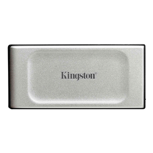 Kingston XS2000, 2 TB, sudraba - Ārējais SSD cietais disks
