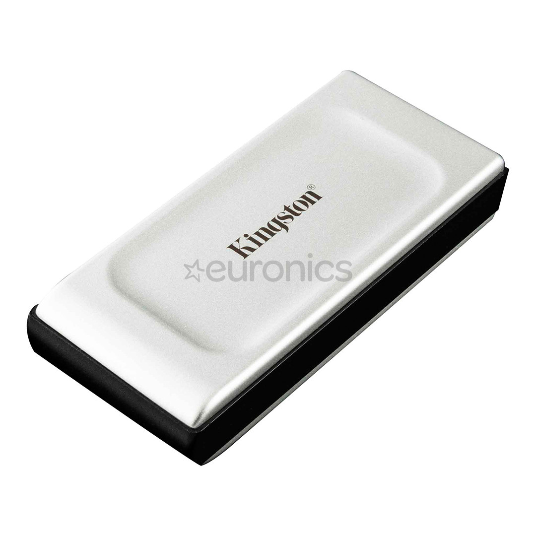 Kingston XS2000, 2 ТБ, серебристый - Внешний накопитель SSD