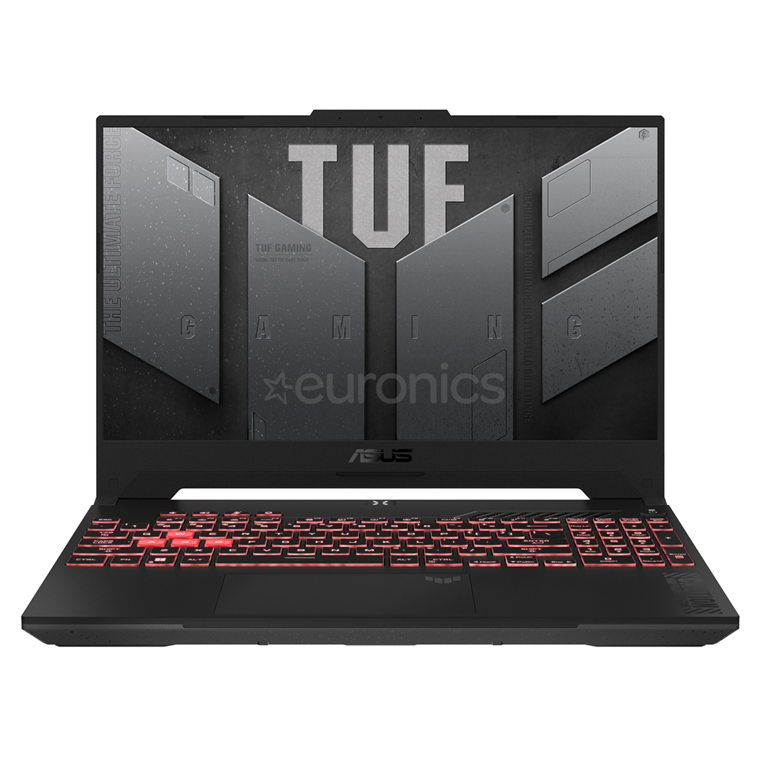 ASUS TUF Gaming A15, 15.6'', FHD, 144 Hz, Ryzen 7, 16 GB, 512 GB, RTX 4050, ENG - Notebook