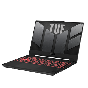 ASUS TUF Gaming A15, 15.6'', FHD, 144 Hz, Ryzen 7, 16 GB, 512 GB, RTX 4050, ENG - Portatīvais dators