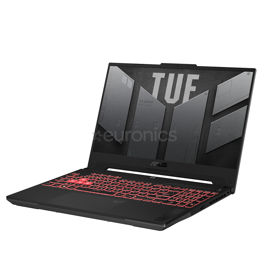 ASUS TUF Gaming A15, 15.6'', FHD, 144 Hz, Ryzen 7, 16 GB, 512 GB, RTX 4050, ENG - Notebook