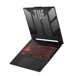 ASUS TUF Gaming A15, 15.6'', FHD, 144 Hz, Ryzen 7, 16 GB, 512 GB, RTX 4050, ENG - Notebook