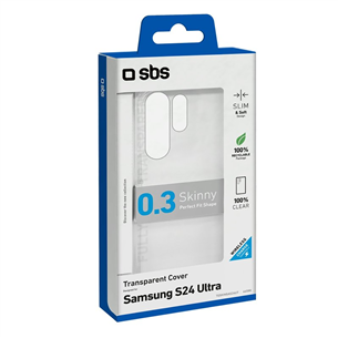 SBS Skinny cover, Galaxy S24 Ultra, прозрачный - Чехол