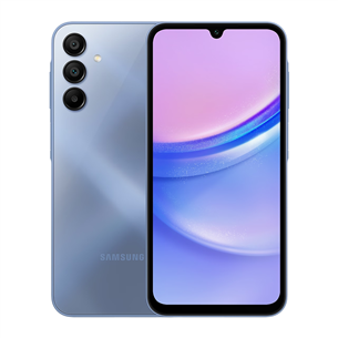 Samsung Galaxy A15, 128 GB, blue - Smartphone