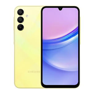 Samsung Galaxy A15, 128 GB, dzeltena - Viedtālrunis SM-A155FZYDEUE