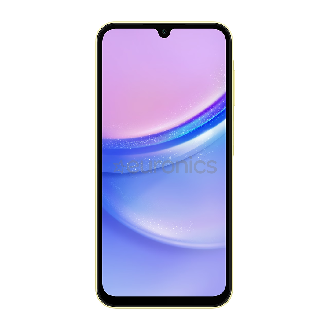 Samsung Galaxy A15, 128 GB, yellow - Smartphone