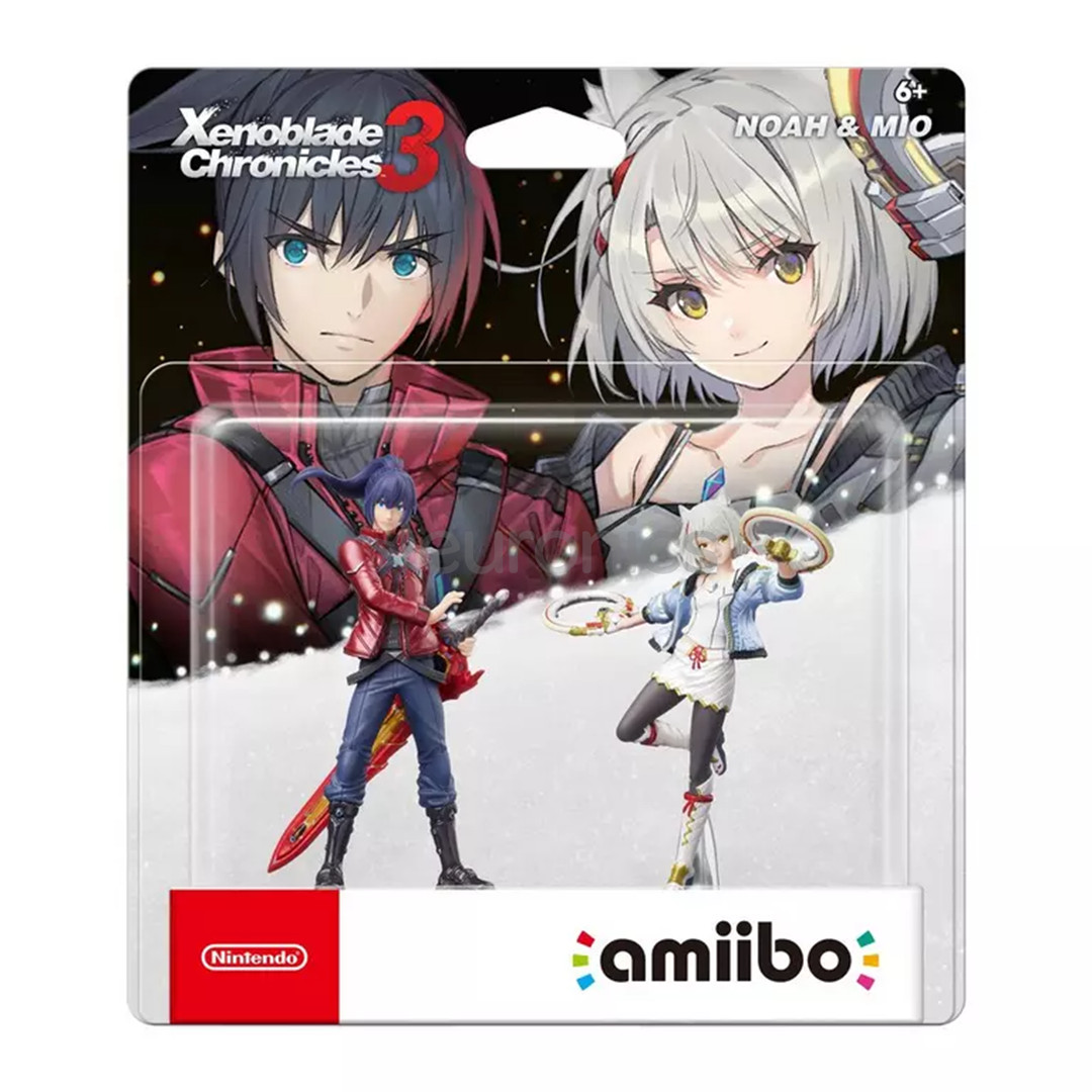 Nintendo Amiibo Noah and Mio, Xenoblade Chronicles - Amiibo