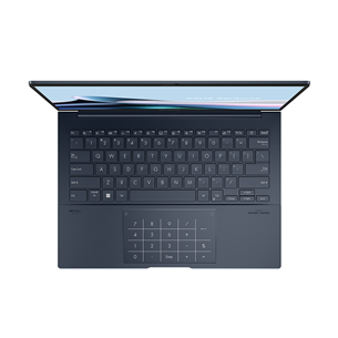 ASUS Zenbook 14 OLED, 14'', 3K, 120 Hz, Ultra 7, 16 GB, 1 TB, ENG, zila - Portatīvais dators