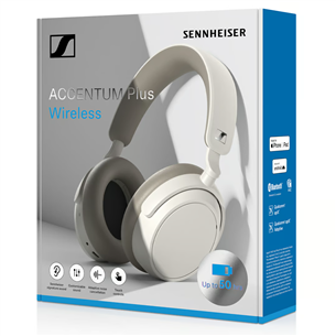 Sennheiser ACCENTUM Plus Wireless, noise-cancelling, white  - Wireless over-ear headphones