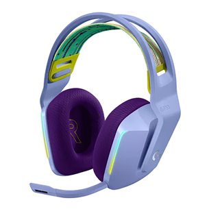 Logitech G733 LIGHTSPEED Wireless RGB, lilac - Wireless headset
