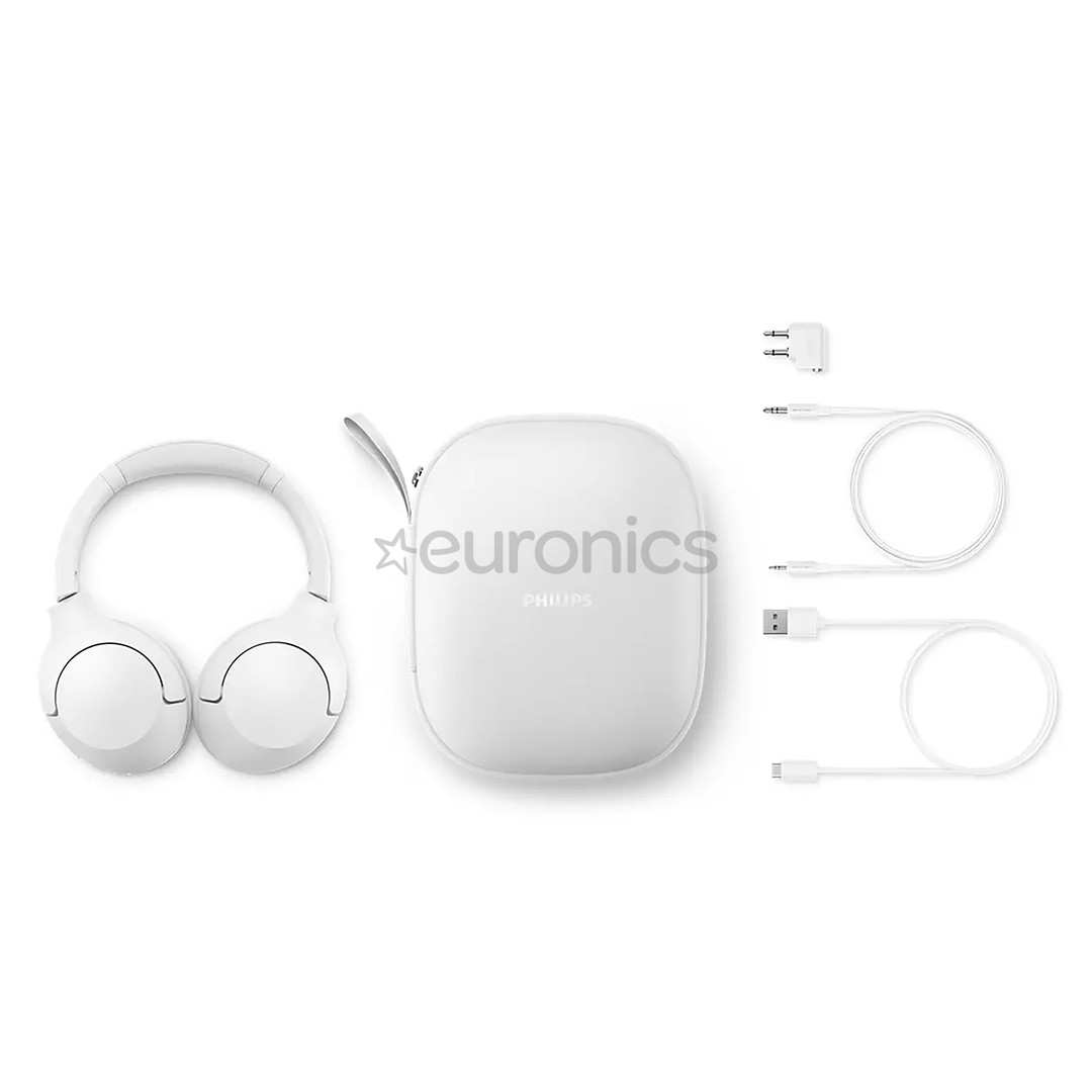 Philips H8506, trokšņu slāpēšana, balta - Bezvadu austiņas