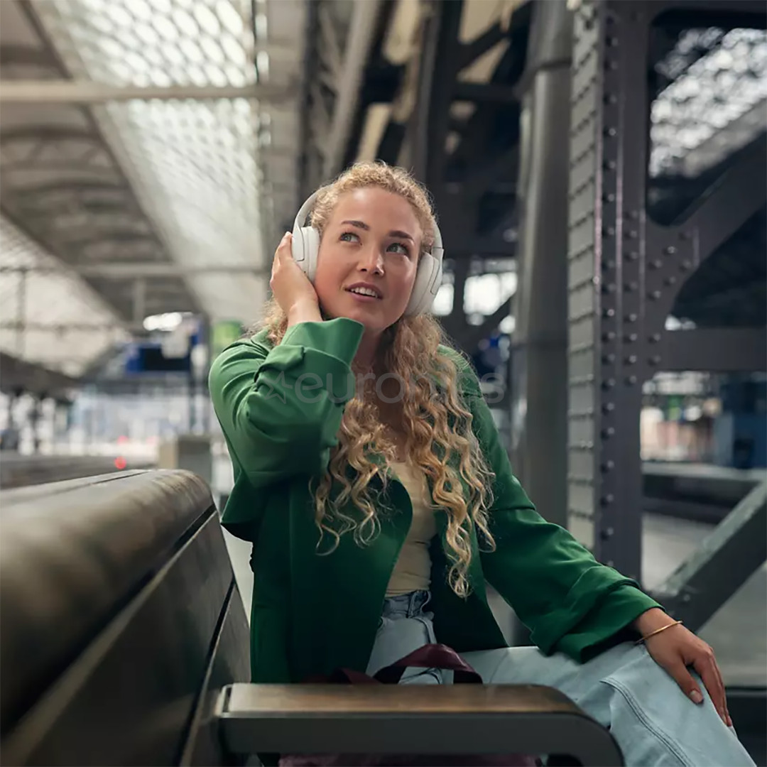 Philips H8506, trokšņu slāpēšana, balta - Bezvadu austiņas