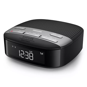 Philips TAR3505, FM, DAB+, черный - Радиочасы