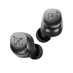 Sennheiser MOMENTUM True Wireless 4, trokšņu slāpēšana, melna - Bezvadu austiņas