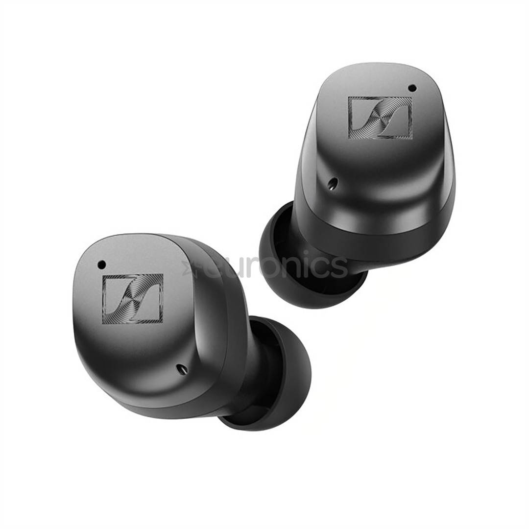 Sennheiser MOMENTUM True Wireless 4, trokšņu slāpēšana, melna - Bezvadu austiņas