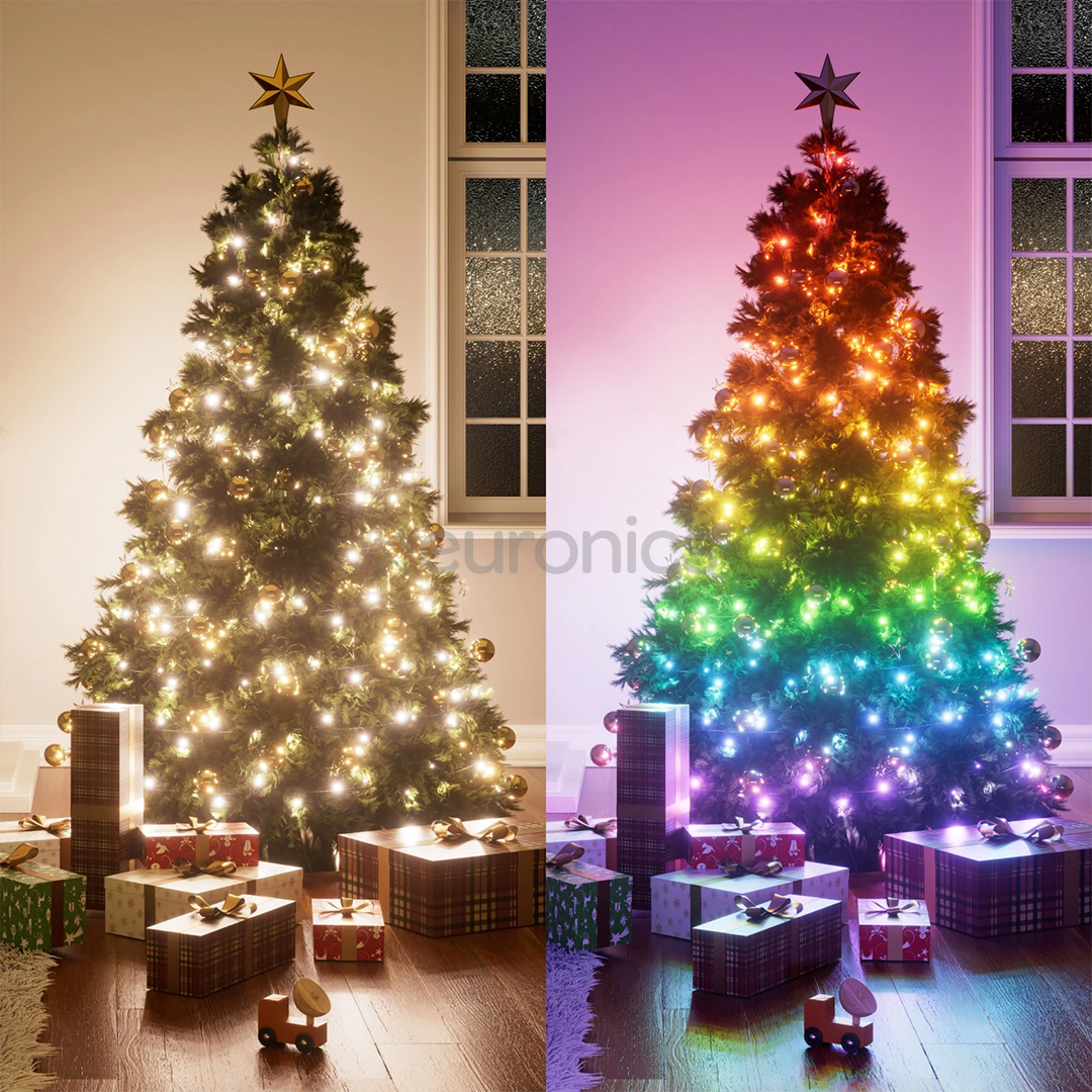 Nanoleaf Matter Smart Holiday String Lights, 250 LEDs, черный - Умная гирлянда