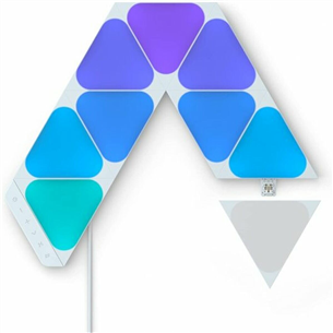 Nanoleaf Shapes Mini Triangles Starter Kit, 9 paneļi - Viedie gaismas paneļi