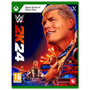 WWE 2K24, Xbox One / Series X - Spēle 5026555368827