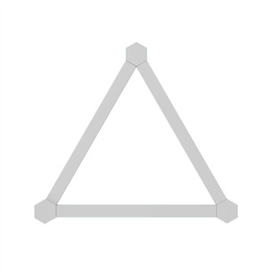 Nanoleaf Lines 60 Degrees Expansion Pack, 3 līnijas - Viedie gaismas paneļi