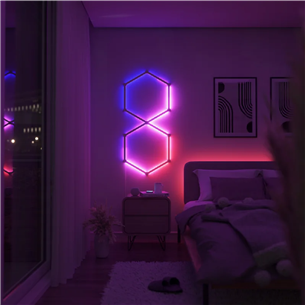 Nanoleaf Lines 60 Degrees Expansion Pack, 3 līnijas - Viedie gaismas paneļi