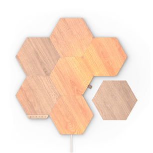 Nanoleaf Elements Hexagons Starter Kit, 7 Paneļi - Viedie gaismas paneļi