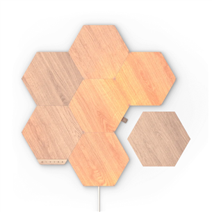 Nanoleaf Elements Hexagons Starter Kit, 7 Paneļi - Viedie gaismas paneļi NL52-K-7002HB-7PK