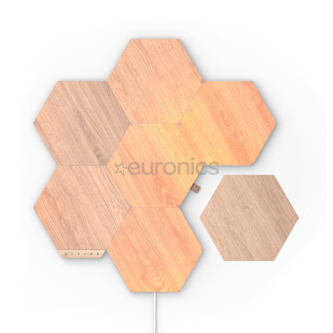 Nanoleaf Elements Hexagons Starter Kit, 7 Panels - LED light panels