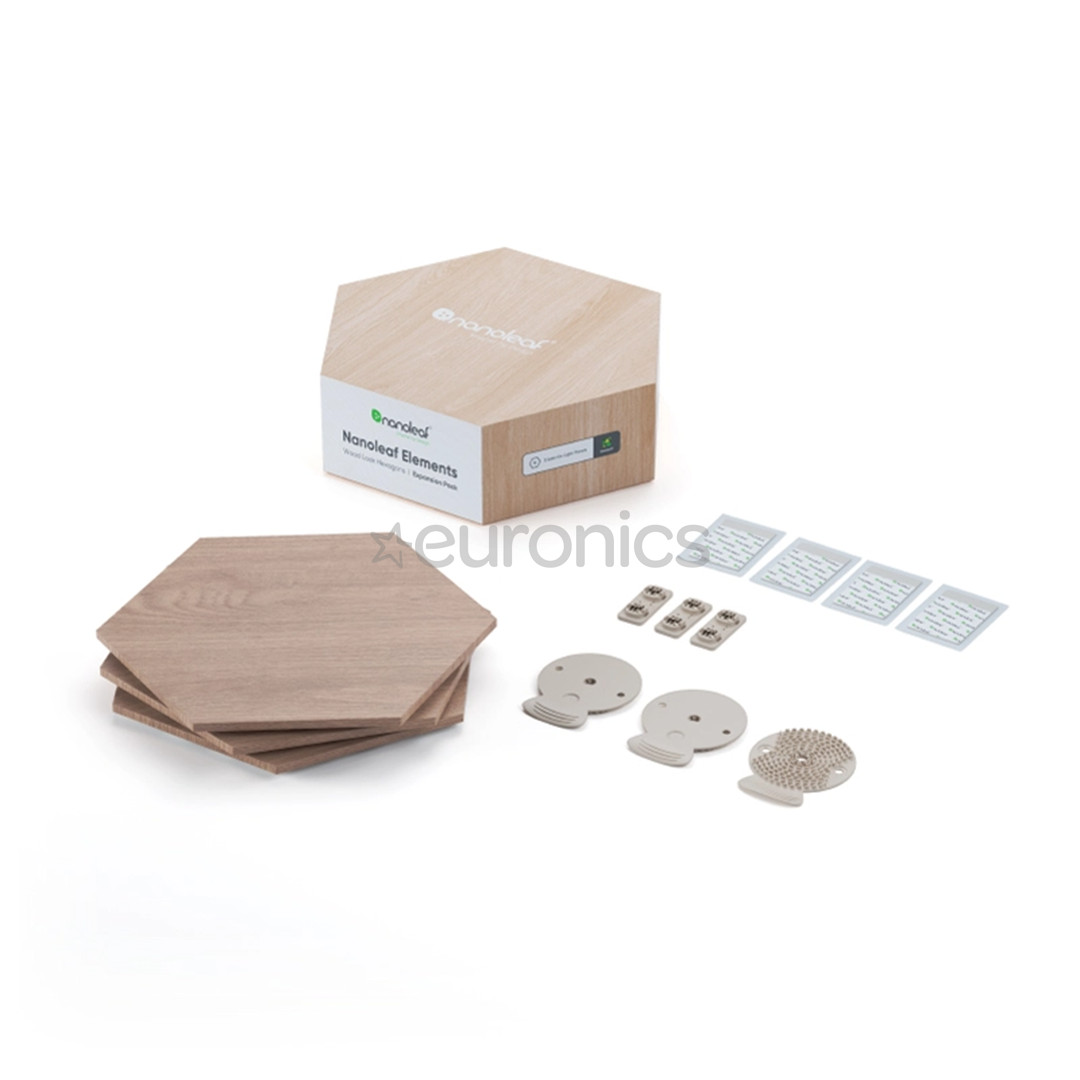 Nanoleaf Elements Hexagons Expansion Pack 3 Panels - LED light panels