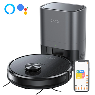 Zaco A10 Pro, Wet & Dry, dark grey - Robot vacuum cleaner