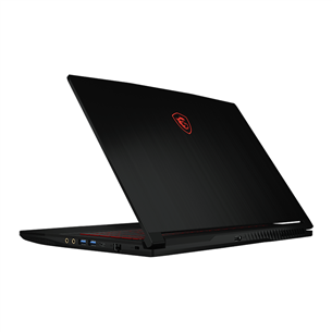 MSI Thin GF63 12U, 15.6'', FHD, 144 Hz, i7, 16 GB, 512 GB, RTX 3050, ENG, black - Notebook