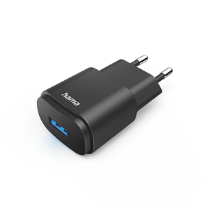 Hama Charger, 6 W, USB-A, black - Power adapter