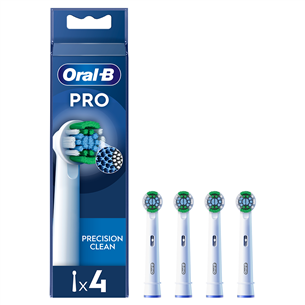 Braun Oral-B Precision Clean Pro, 4 gab., balta - Uzgaļi elektriskajai zobu birstei