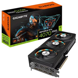 Gigabyte, NVIDIA GeForce RTX 4070 Super, 12GB, GDDR6X, 192 bit - Grafiskā karte 4719331354152