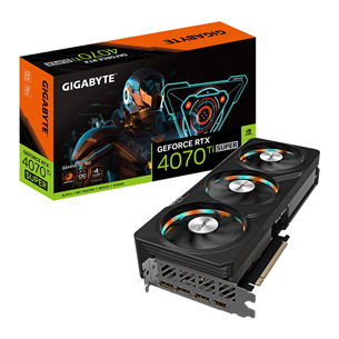 Gigabyte, NVIDIA GeForce RTX 4070 Ti Super, 16GB, GDDR6X, 256 bit - Graphics card 4719331354107