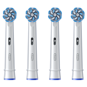 Braun Oral-B Sensitive Clean PRO, 4 pcs, white - Extra brushes