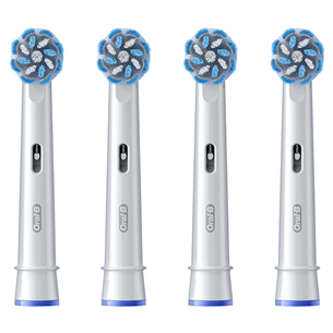 Braun Oral-B Sensitive Clean PRO, 4 gab., balta - Uzgaļi elektriskajai zobu birstei